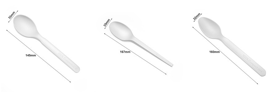 compostable forks size